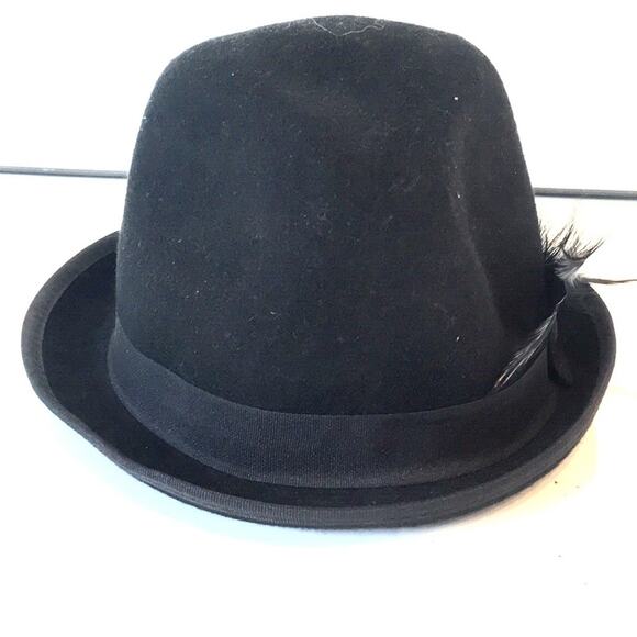 Hat black Boho style. Felt.One size. New with tag. - Picture 3 of 5